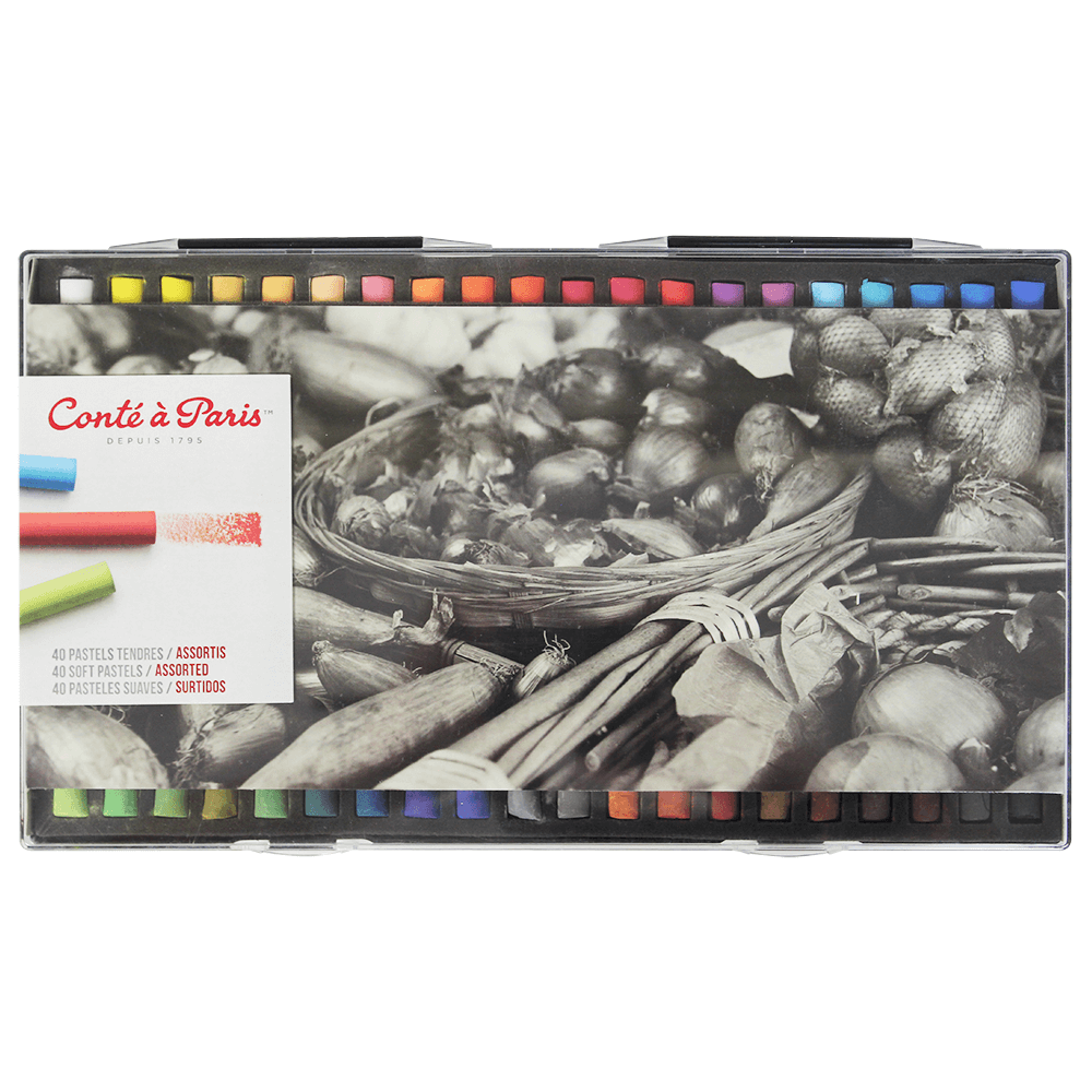 Pastel Seco Conté à Paris Soft 40 Cores